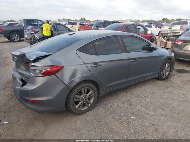 2018 Hyundai Elantra Sel მანქანა იყიდება აუქციონზე, vin: KMHD84LF6JU524163, აუქციონის ნომერი: 45655482