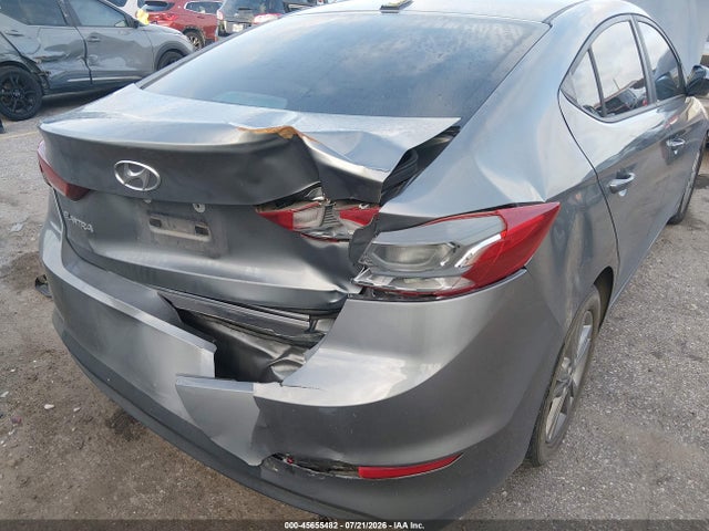2018 Hyundai Elantra Sel მანქანა იყიდება აუქციონზე, vin: KMHD84LF6JU524163, აუქციონის ნომერი: 45655482