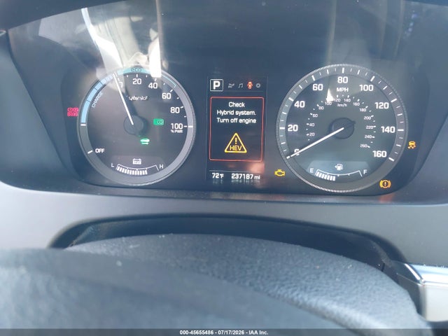 Hyundai Sonata Hybrid Se 2017 KMHE24L38HA063247 Image 7