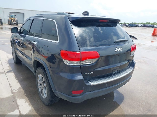 45655502 :رقم المزاد ، 1C4RJFBG7GC381677 vin ، 2016 Jeep Grand Cherokee Limited مزاد بيع