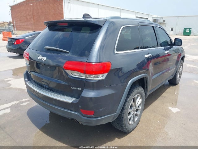 45655502 :رقم المزاد ، 1C4RJFBG7GC381677 vin ، 2016 Jeep Grand Cherokee Limited مزاد بيع