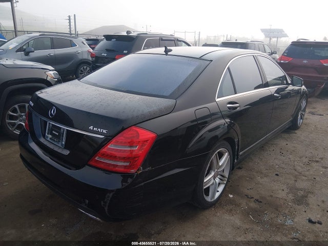 Продаж на аукціоні авто 2013 Mercedes-benz S 550 4matic, vin: WDDNG9EB0DA496634, номер лоту: 45655521