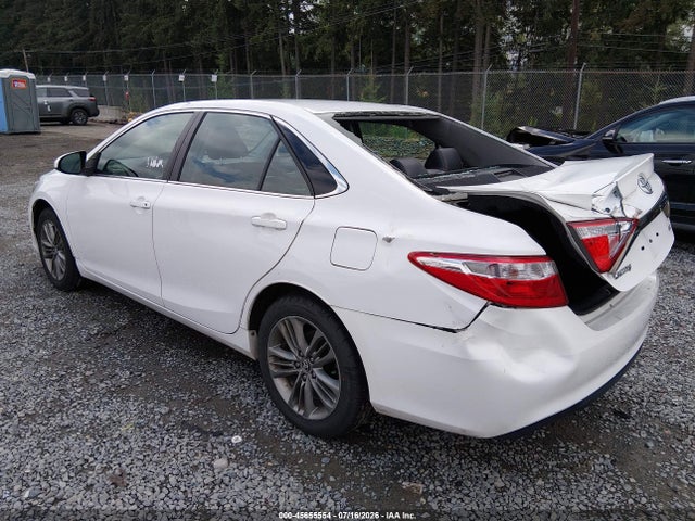 45655554 :رقم المزاد ، 4T1BF1FK2GU163785 vin ، 2016 Toyota Camry Se مزاد بيع