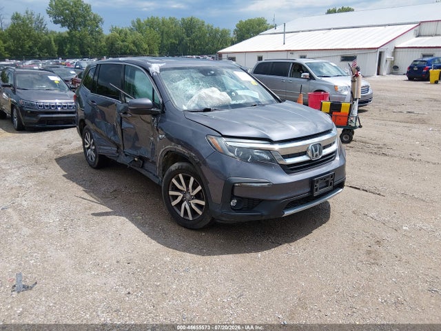 Auction sale of the 2021 Honda Pilot Awd Ex-l, vin: 5FNYF6H52MB011125, lot number: 45655573