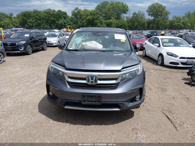 2021 Honda Pilot Awd Ex-l მანქანა იყიდება აუქციონზე, vin: 5FNYF6H52MB011125, აუქციონის ნომერი: 45655573