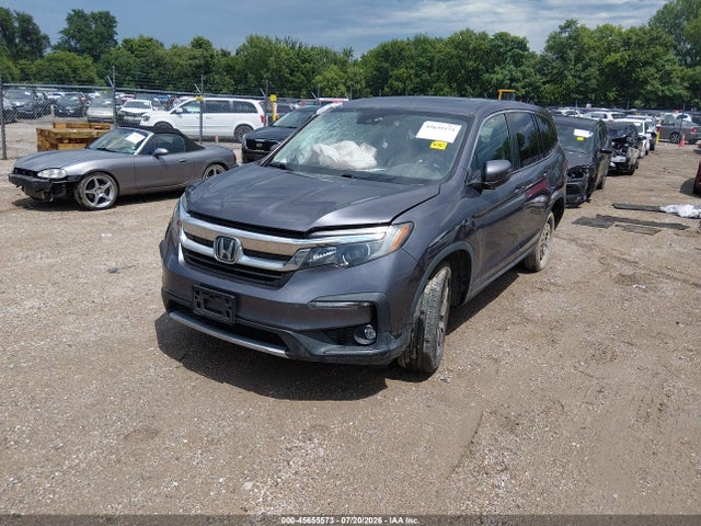 2021 Honda Pilot Awd Ex-l მანქანა იყიდება აუქციონზე, vin: 5FNYF6H52MB011125, აუქციონის ნომერი: 45655573