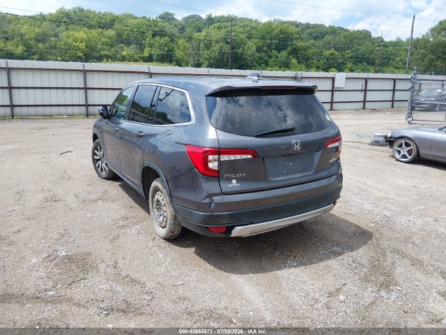 2021 Honda Pilot Awd Ex-l მანქანა იყიდება აუქციონზე, vin: 5FNYF6H52MB011125, აუქციონის ნომერი: 45655573