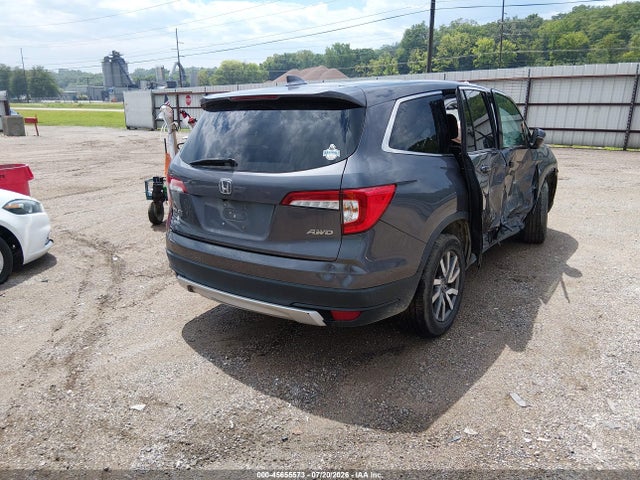 2021 Honda Pilot Awd Ex-l მანქანა იყიდება აუქციონზე, vin: 5FNYF6H52MB011125, აუქციონის ნომერი: 45655573