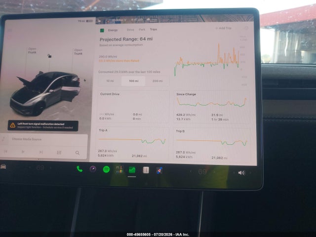 45655605 :رقم المزاد ، 7SAYGDEE2TF404856 vin ، 2026 Tesla Model Y All-wheel Drive/long Range Launch Series/premium All-wheel Drive مزاد بيع