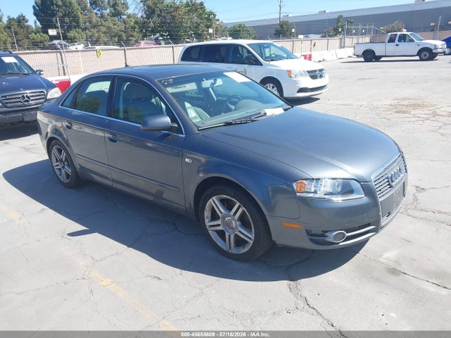 2007 Audi A4 2.0t მანქანა იყიდება აუქციონზე, vin: WAUDF78EX7A115358, აუქციონის ნომერი: 45655609