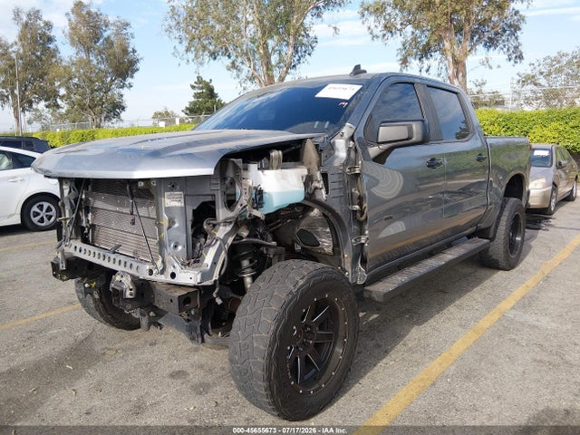 45655673 :رقم المزاد ، 1GCPYFEL0MZ120959 vin ، 2021 Chevrolet Silverado 1500 4wd  Short Bed Lt Trail Boss مزاد بيع