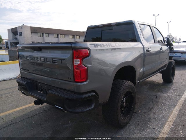 45655673 :رقم المزاد ، 1GCPYFEL0MZ120959 vin ، 2021 Chevrolet Silverado 1500 4wd  Short Bed Lt Trail Boss مزاد بيع