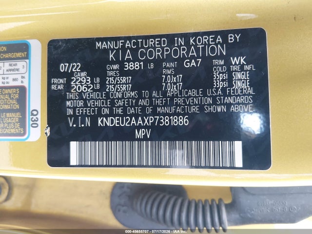 KIA SELTOS S 2023 KNDEU2AAXP7381886 Image 9