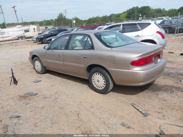 45655728 :رقم المزاد ، 2G4WS52J711162460 vin ، 2001 Buick Century Custom مزاد بيع
