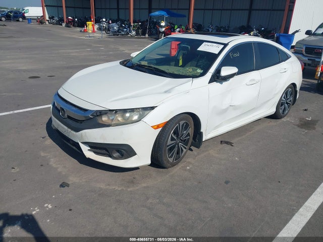 45655731 :رقم المزاد ، 2HGFC1F78GH639570 vin ، 2016 Honda Civic Ex-l مزاد بيع