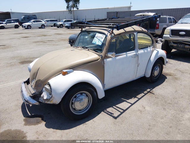 1973 Volkswagen Beetle მანქანა იყიდება აუქციონზე, vin: 1132021493, აუქციონის ნომერი: 45655760