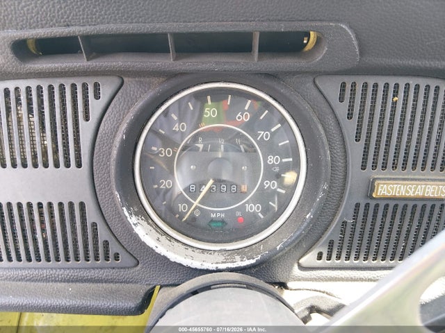1973 Volkswagen Beetle მანქანა იყიდება აუქციონზე, vin: 1132021493, აუქციონის ნომერი: 45655760