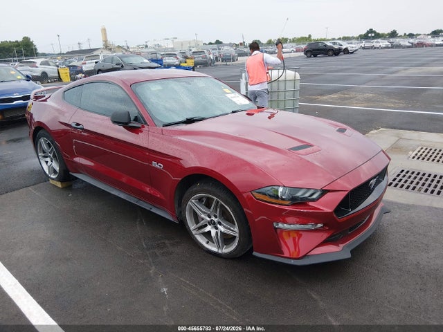 45655783 :رقم المزاد ، 1FA6P8CF4K5193947 vin ، 2019 Ford Mustang Gt Premium مزاد بيع