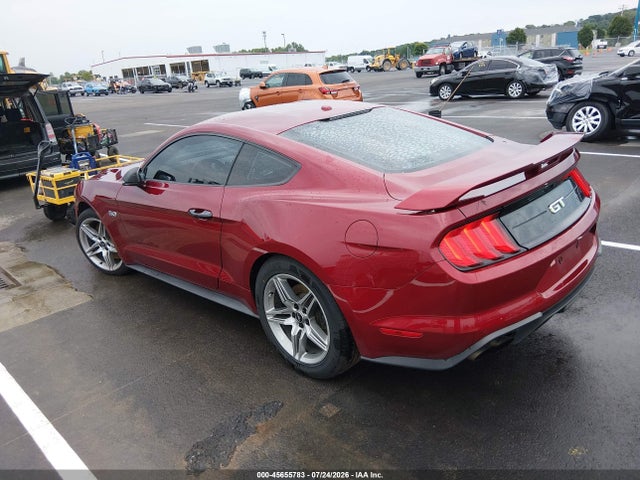 45655783 :رقم المزاد ، 1FA6P8CF4K5193947 vin ، 2019 Ford Mustang Gt Premium مزاد بيع