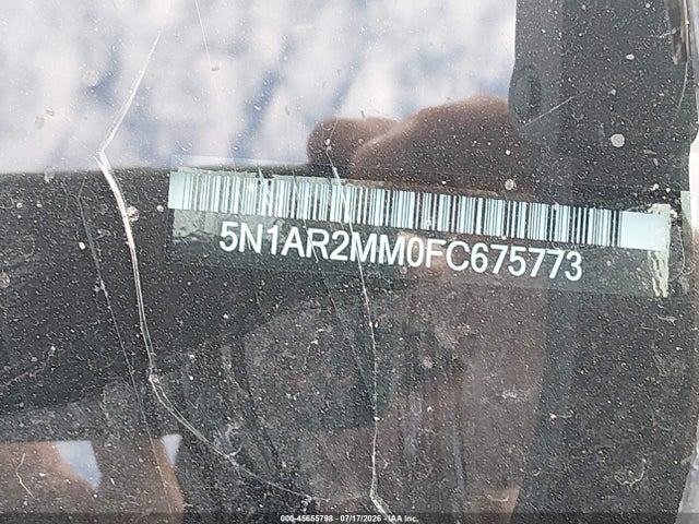 5N1AR2MM0FC675773 Nissan Pathfinder Sl