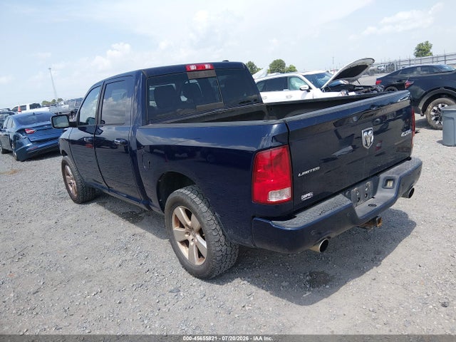 45655821 :رقم المزاد ، 1C6RD7PT6CS348440 vin ، 2012 Ram 1500 Laramie Limited Edition مزاد بيع