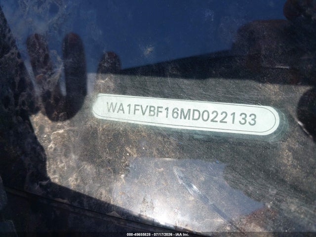 WA1FVBF16MD022133 Audi Q8 Prestige 55 Tfsi Quattro Tiptronic