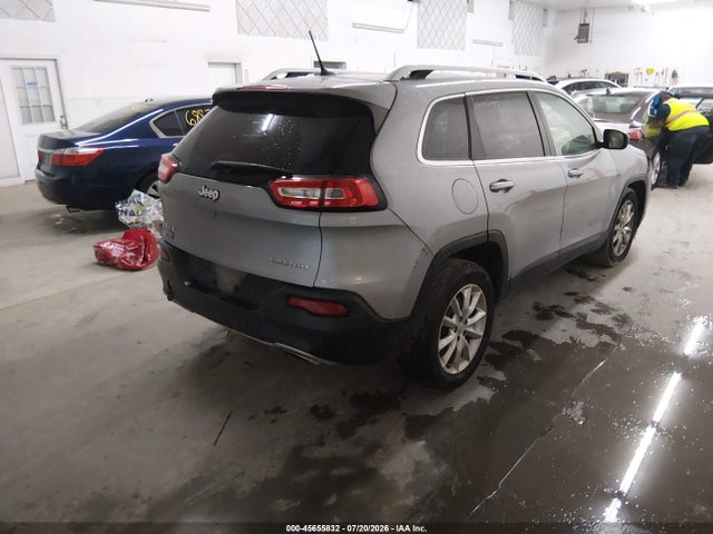 2015 Jeep Cherokee Limited მანქანა იყიდება აუქციონზე, vin: 1C4PJMDS7FW520913, აუქციონის ნომერი: 45655832