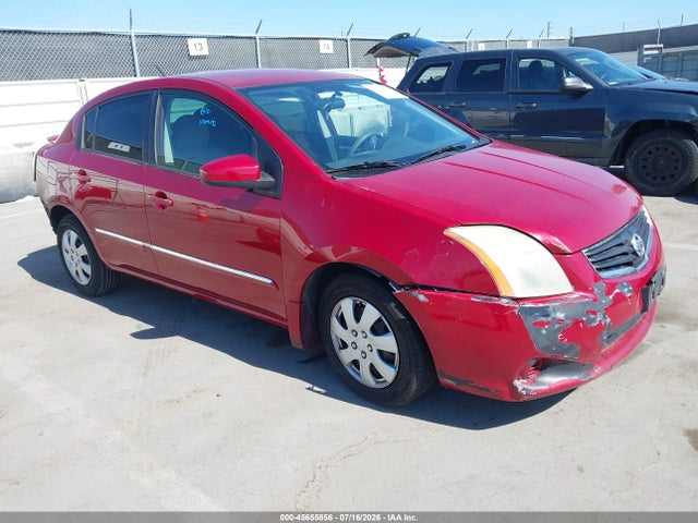 2012 Nissan Sentra 2.0 S მანქანა იყიდება აუქციონზე, vin: 3N1AB6AP8CL673738, აუქციონის ნომერი: 45655856