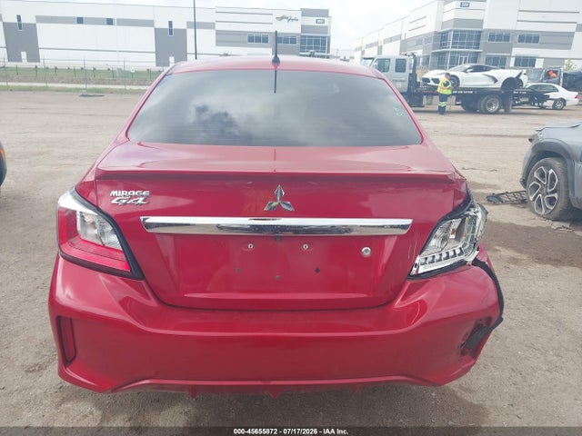 2021 Mitsubishi Mirage G4 Carbonite Edition/es/le მანქანა იყიდება აუქციონზე, vin: ML32FUFJ8MHF05621, აუქციონის ნომერი: 45655872