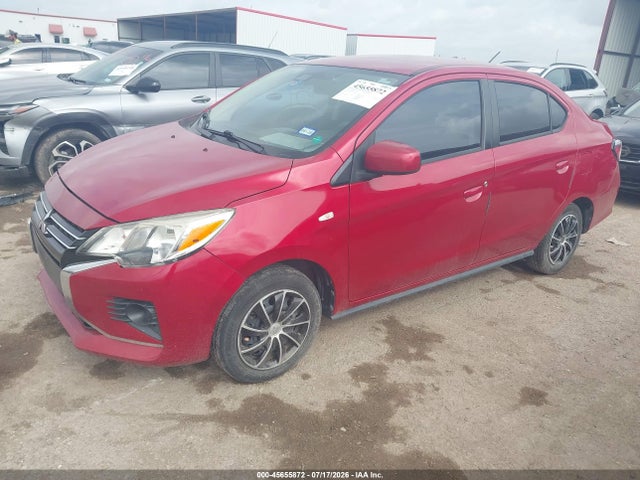 2021 Mitsubishi Mirage G4 Carbonite Edition/es/le მანქანა იყიდება აუქციონზე, vin: ML32FUFJ8MHF05621, აუქციონის ნომერი: 45655872