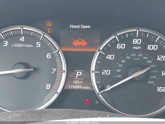 45655885 :رقم المزاد ، 5J8YD3H3XJL003397 vin ، 2018 Acura Mdx مزاد بيع