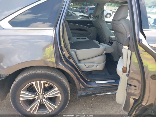 45655885 :رقم المزاد ، 5J8YD3H3XJL003397 vin ، 2018 Acura Mdx مزاد بيع