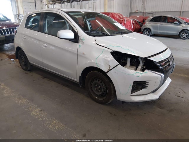 45655887 :رقم المزاد ، ML32AUHJ7RH007698 vin ، 2024 Mitsubishi Mirage Es مزاد بيع