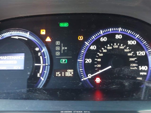 45655966 :رقم المزاد ، JTHBB1BAXA2016144 vin ، 2010 Lexus Hs 250h مزاد بيع