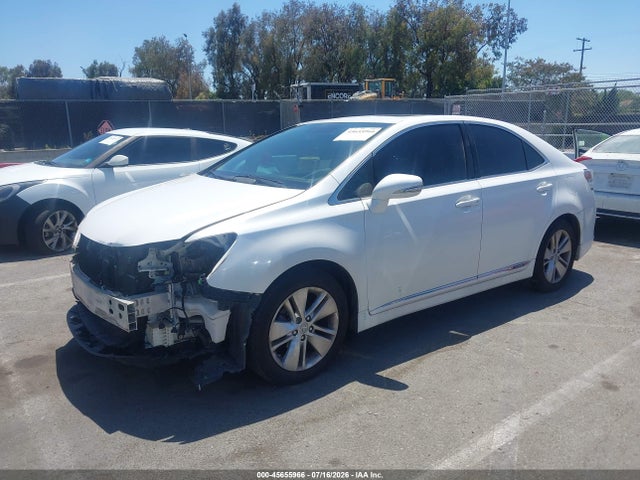 45655966 :رقم المزاد ، JTHBB1BAXA2016144 vin ، 2010 Lexus Hs 250h مزاد بيع