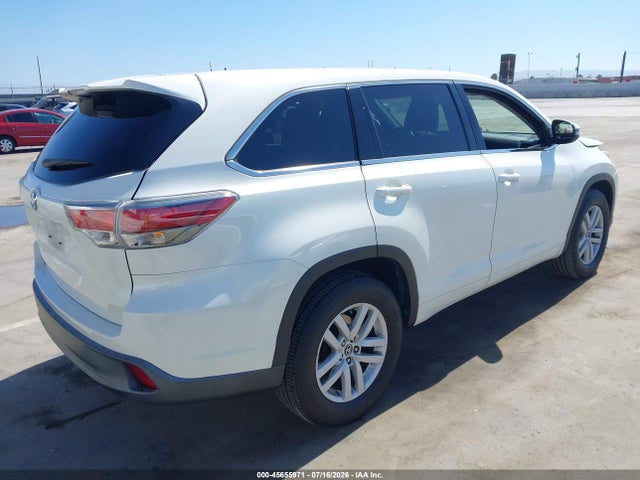 Toyota Highlander Le 2016 5TDZARFH8GS021756 Image 4