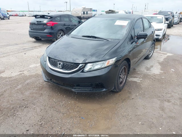 2015 Honda Civic Lx მანქანა იყიდება აუქციონზე, vin: 19XFB2F5XFE107527, აუქციონის ნომერი: 45655977