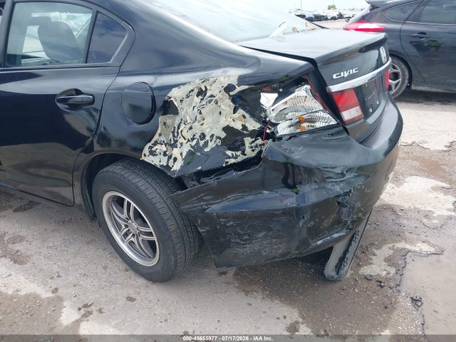 2015 Honda Civic Lx მანქანა იყიდება აუქციონზე, vin: 19XFB2F5XFE107527, აუქციონის ნომერი: 45655977