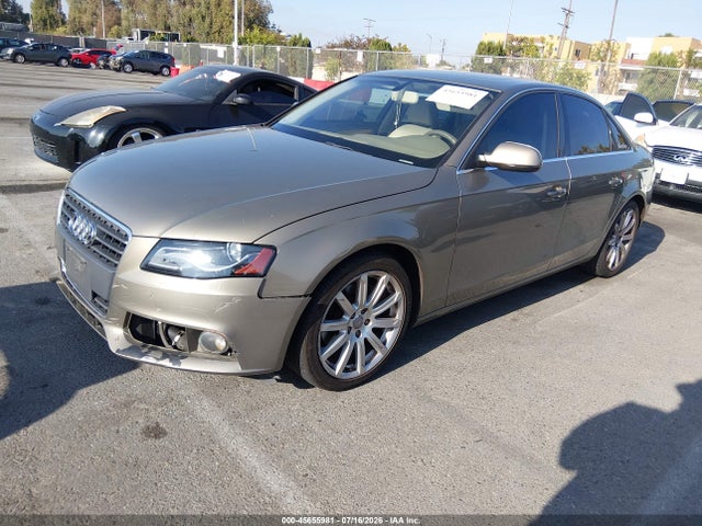 Продажа на аукционе авто 2010 Audi A4 2.0t Premium, vin: WAUEFAFL2AN059032, номер лота: 45655981