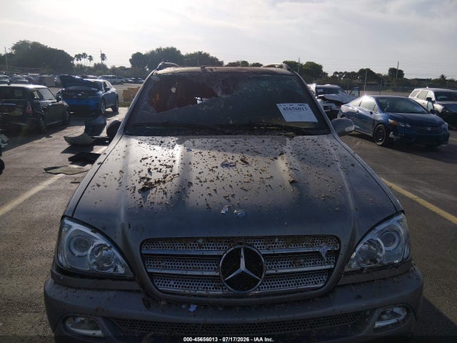 Aukcja sprzedaży 2005 Mercedes-benz Ml 350 4matic, vin: 4JGAB57E45A531969, numer aukcji: 45656013