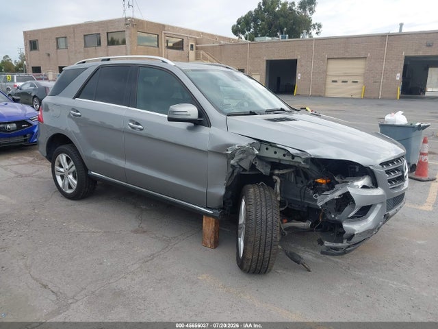Продаж на аукціоні авто 2014 Mercedes-benz Ml 350 4matic, vin: 4JGDA5HB4EA415658, номер лоту: 45656037
