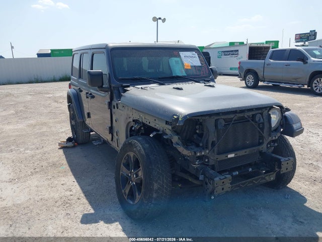 45656042 :رقم المزاد ، 1C4HJXEN8MW610132 vin ، 2021 Jeep Wrangler Unlimited Sahara Altitude 4x4 مزاد بيع
