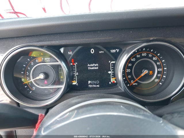 Aukcja sprzedaży 2021 Jeep Wrangler Unlimited Sahara Altitude 4x4, vin: 1C4HJXEN8MW610132, numer aukcji: 45656042