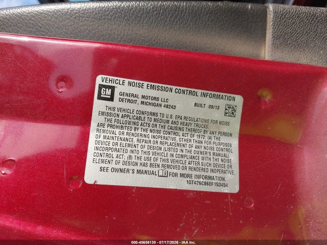 1GT426C86EF153454 GMC Sierra 3500hd Denali