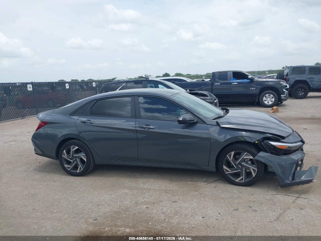 2025 Hyundai Elantra Hybrid Sel Sport მანქანა იყიდება აუქციონზე, vin: KMHLM4DJ9SU169890, აუქციონის ნომერი: 45656145