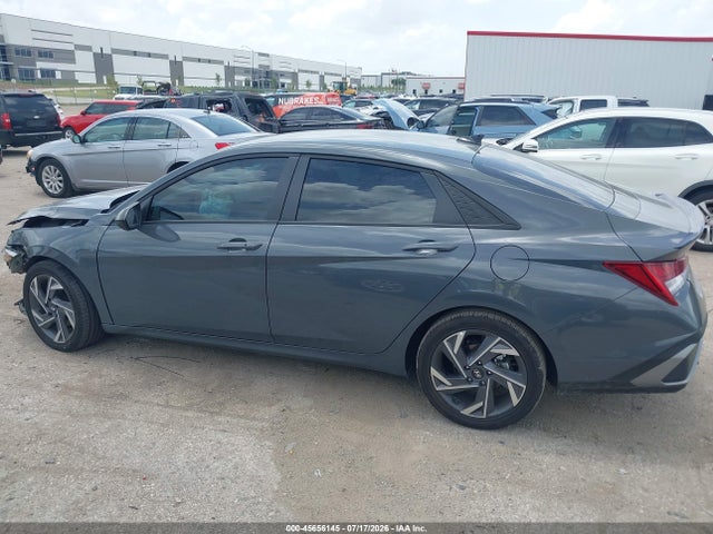 2025 Hyundai Elantra Hybrid Sel Sport მანქანა იყიდება აუქციონზე, vin: KMHLM4DJ9SU169890, აუქციონის ნომერი: 45656145