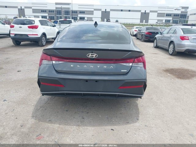 2025 Hyundai Elantra Hybrid Sel Sport მანქანა იყიდება აუქციონზე, vin: KMHLM4DJ9SU169890, აუქციონის ნომერი: 45656145