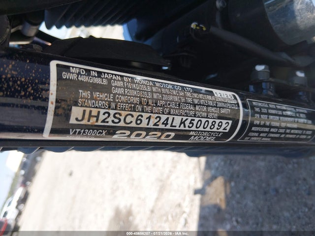 Honda Vt1300 Cx 2020 JH2SC6124LK500892 Image 10