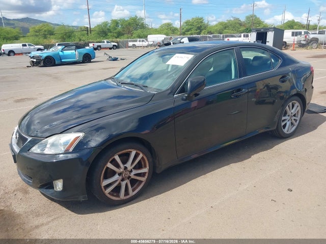 Продажа на аукционе авто 2006 Lexus Is, vin: JTHDK262162018235, номер лота: 45656279