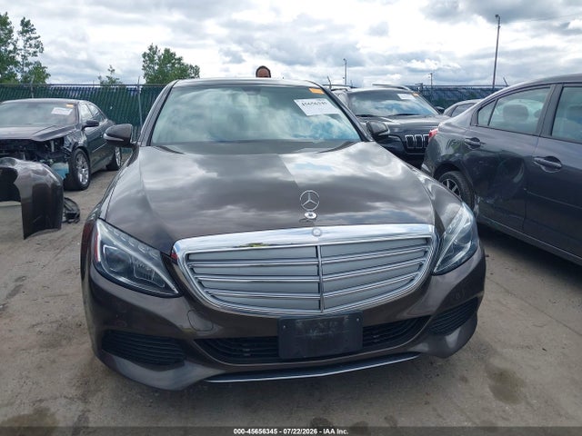 Auction sale of the 2015 Mercedes-benz C 300 Luxury 4matic, vin: 55SWF4KB4FU017987, lot number: 45656345